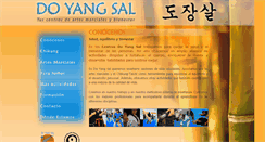 Desktop Screenshot of centrosdoyangsal.com