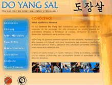 Tablet Screenshot of centrosdoyangsal.com